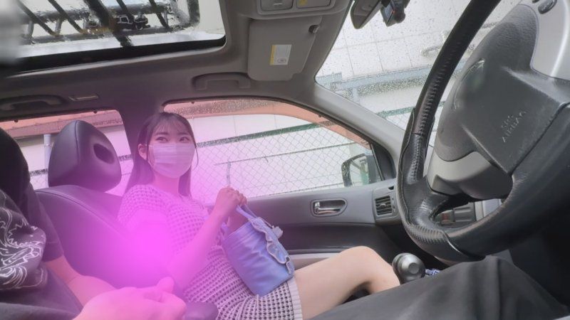 8/24 logA：美奈 在車內有車的情況下，過於刺激的車內吹喇叭&人生第一次吞精