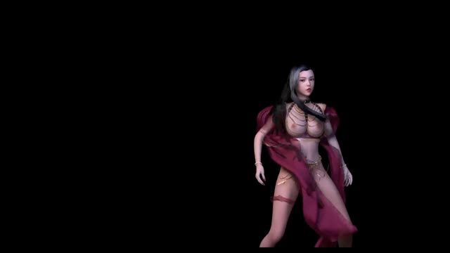 [MMD] LISA - SENORITA 未經過審查的3D色情舞蹈