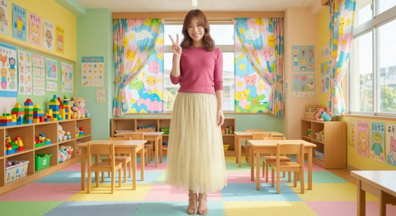 【期间限定！5天92% OFF】幼稚园的人妻保育士 笑容可爱的黑长直老师被学生爸爸的巨根睡走