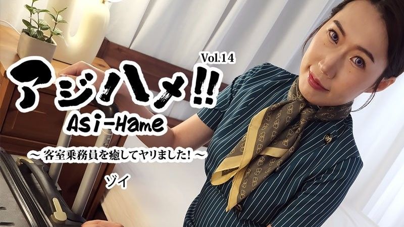 Ajihame!! Vol.14 ~ I healed the flight attendant and did it! ~ - Zoi