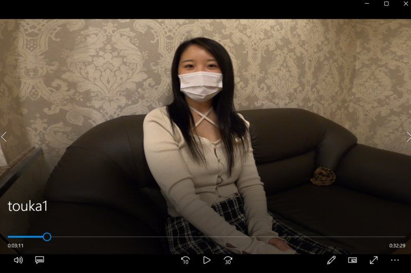 应届毕业生 对着男友保密的NTR情色自拍公开！橙果 22岁 D罩杯❤【第一弹】